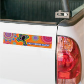 Boho psychedelischer Hot Frosch SURF Autoaufkleber (Auf Lkw)