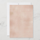 Boho Pumpkin Fall der Liebe Engagement Party Einladung (Rückseite)