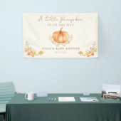 Boho Pumpkin Fall Foliage Baby Dusche Banner (Messeveranstaltung)