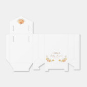 Boho Pumpkin Fall Foliage Baby Dusche Geschenkschachtel (Ungefaltet)