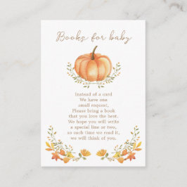 Boho Pumpkin Fall Foliage | Kinderbücher Begleitkarte