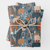 Boho Pumpkin Fall Geschenkpapier Set (Beispiel)