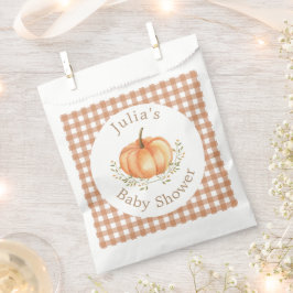Boho Pumpkin Fall Herbst Blätterdusche Geschenktütchen