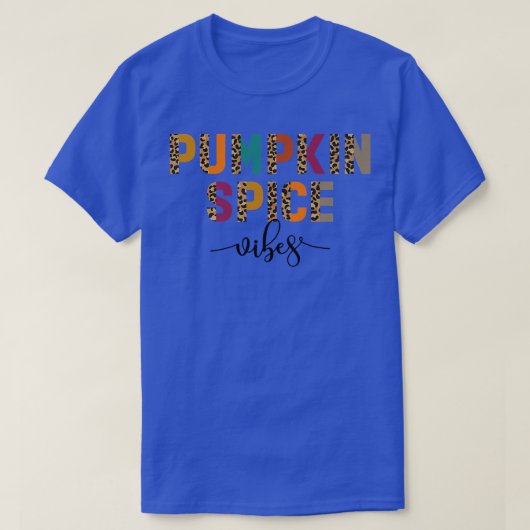 Boho Pumpkin Spice Vibes Happy Fall Yall Fall Than T-Shirt (Design vorne)