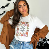 Boho Pumpkins Inspiration Zitat T-Shirt