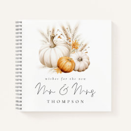 Boho Pumpkins wünscht sich neuen Mr. Guest Book Notizblock
