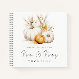 Boho Pumpkins wünscht sich neuen Mr. Guest Book Notizblock