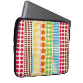Boho punktiert Elektronik-Tasche Laptopschutzhülle (Vorne Rechts)