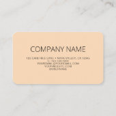 Boho QR Code Connect mit uns Visitenkarte (Rückseite)