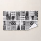 Boho Quilt Badhandtuch Set (Handtuch)