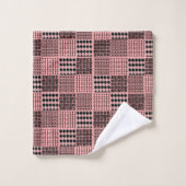 Boho Quilt Badhandtuch Set (Waschlappen)