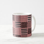 Boho Quilt Coffee Tasse (VorderseiteRechts)