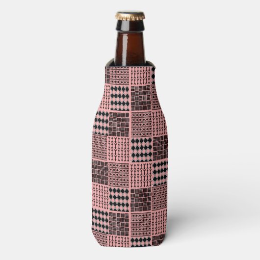 Boho Quilt Flaschenkühler (Flaschenvorderseite)