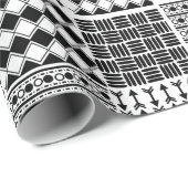 Boho Quilt Geschenkpapier (Rolleneckpunkt)