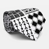 Boho Quilt Krawatte (Gerollt)