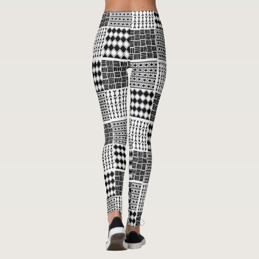 Boho Quilt Leggings (Rückseite)