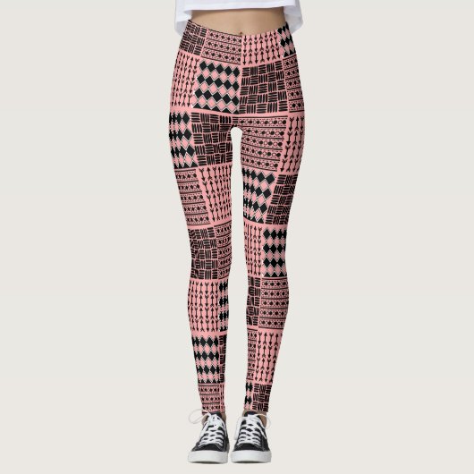 Boho Quilt Leggings (Vorderseite)