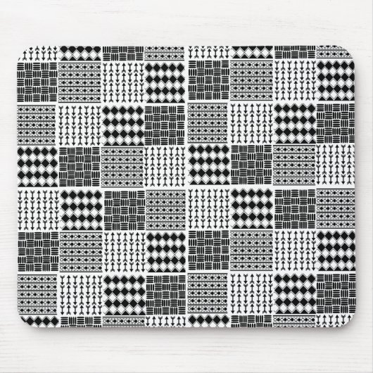 Boho Quilt Mousepad (Vorne)