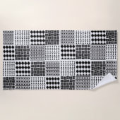 Boho Quilt Strandtuch (Vorderseite)