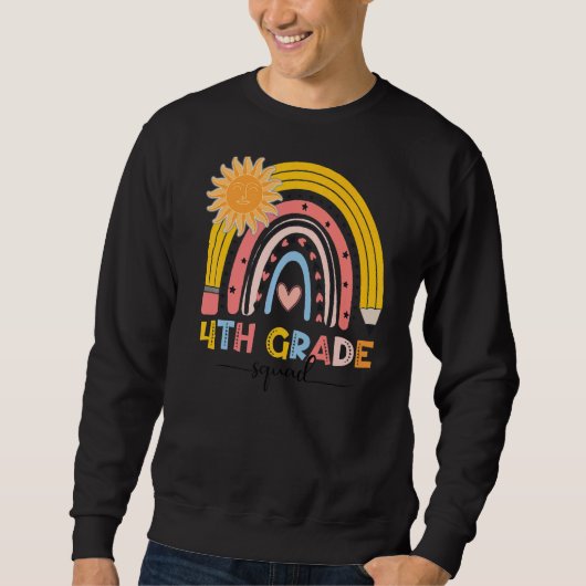 Boho Rainbow 4. Sweatshirt (Vorderseite)