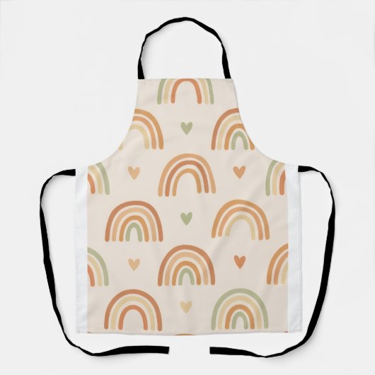 Boho Rainbow All-Over Print Apron Schürze (Vorderseite)