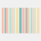 Boho Rainbow Baby Gender Neutral "Hello Baby" Geschenkpapier Set (Vorderseite 3)