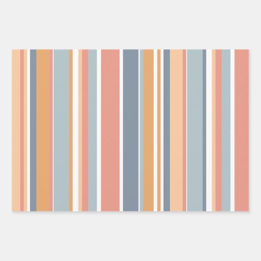 Boho Rainbow Baby Gender Neutral "Hello Baby" Wrap Geschenkpapier Set (Vorderseite 3)