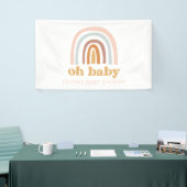 Boho Rainbow Baby Showbanner Banner (Messeveranstaltung)