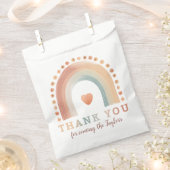 Boho Rainbow Baby Showbeutel - Watercolor Th Geschenktütchen (Ausgeschnitten)