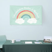 Boho Rainbow Baby Shower Banner (Messeveranstaltung)