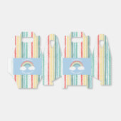 Boho Rainbow Baby Shower Blue Boy Geschenkschachtel (Ungefaltet)