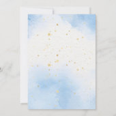 Boho Rainbow Bear Erste Heilige Kommune Einladung (Rückseite)