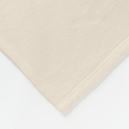 Boho Rainbow Beige Terracotta Fleecedecke (Ecke)