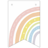 Boho Rainbow Birthday Banner | Erster Geburtstag (Erste Fahne)