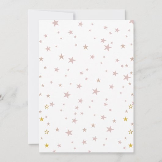 Boho Rainbow Birthday Einladung (Rückseite)