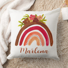 Boho Rainbow Bohemische Naturfarbe Kissen