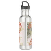 Boho Rainbow Edelstahlflasche (Rückseite)