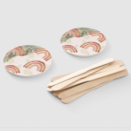 Boho Rainbow Fächer (Non-assembled)