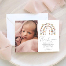 Boho Rainbow Floral Wildblume Girl Baby Dusche