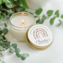 Boho Rainbow Floral Wildblume Girl Baby Dusche