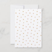 Boho Rainbow Gender Neutral Baby Shower Dankeskarte (Rückseite)