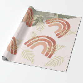 Boho Rainbow Geschenkpapier