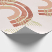 Boho Rainbow Geschenkpapier (Ecke)