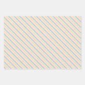 Boho Rainbow Geschenkpapier Set (Vorderseite 2)