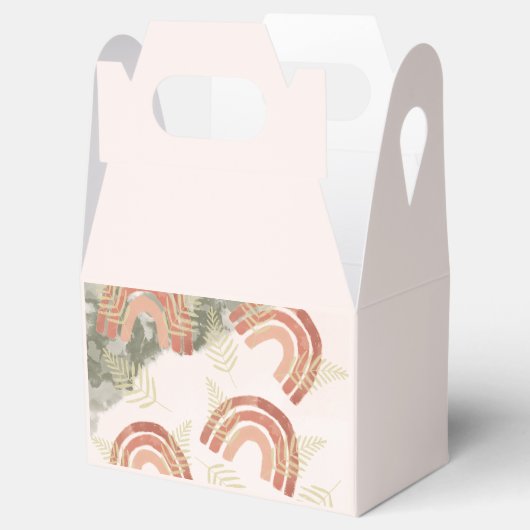 Boho Rainbow Geschenkschachtel (Geöffnet)