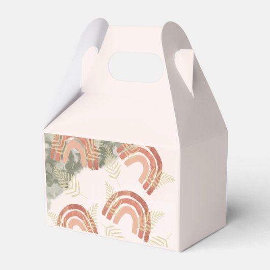 Boho Rainbow Geschenkschachtel (Vorderseite)