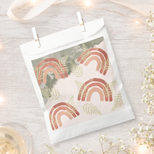 Boho Rainbow Geschenktütchen (Ausgeschnitten)