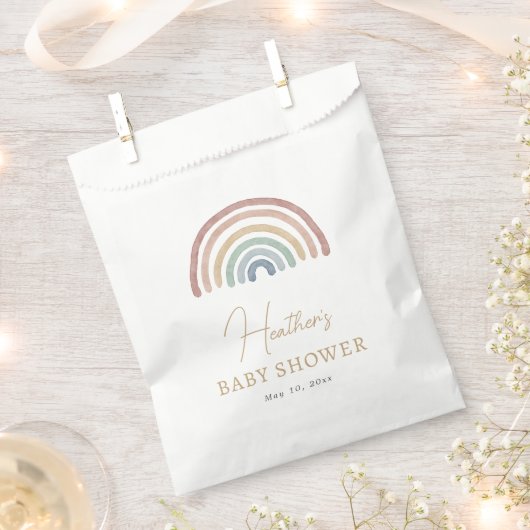 Boho Rainbow Geschenktütchen (Ausgeschnitten)