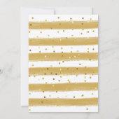 Boho Rainbow Gold Twin Baby Shower Einladung (Rückseite)