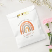 Boho Rainbow Happy Birthday Favor Bag Geschenktütchen (Versiegelt)